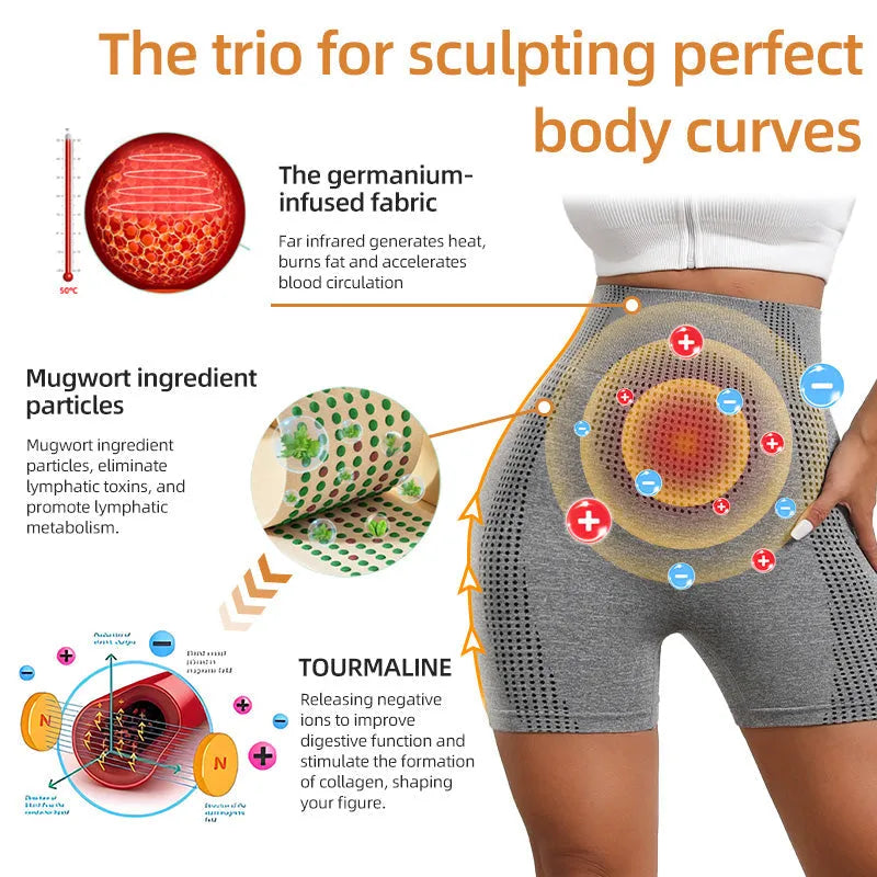 【 Official Brand Store 】🍀Sfrcord® Detox Shorts-Ice Silk&micro-vibration massage module