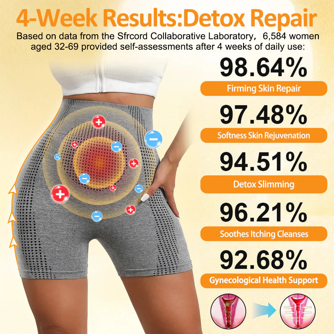 【 Official Brand Store 】🍀Sfrcord® Detox Shorts-Ice Silk&micro-vibration massage module