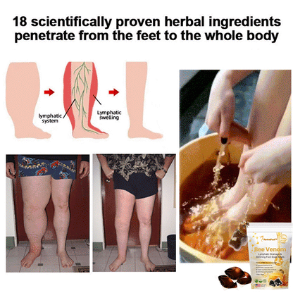 Bee Venom Lymphatic Drainage & Slimming Foot SoakBeads 70% OFF