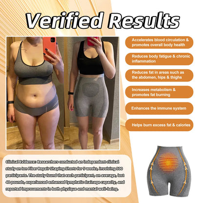 【 Official Brand Store 】🍀Sfrcord® Detox Shorts-Ice Silk＆micro-vibration massage module