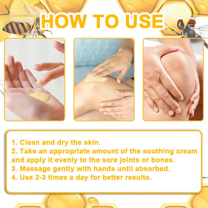 Official Store: Aetheris™ Bee Venom Instant Ultra Strength Pain Relief Therapy Cream-(Provides pain eliminate for Arthritis, Muscle, Back Pain, Knees, Back, Shoulders, Hips, Wrists, Hands)
