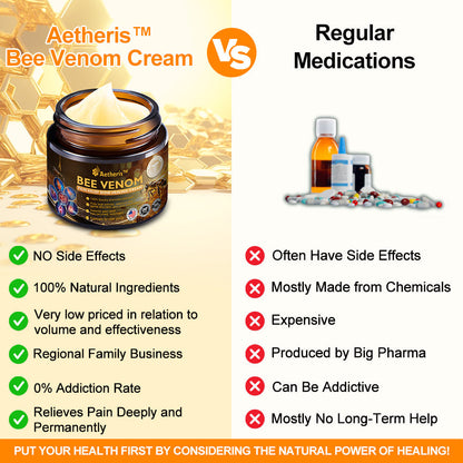 Bee Venom Arthritis Therapy Cream(Specially for older adults & AAOS recommends)🔥𝑳𝒂𝒔𝒕 𝒅𝒂𝒚 𝒑𝒓𝒐𝒎𝒐𝒕𝒊𝒐𝒏 7𝟎% 𝒐𝒇𝒇