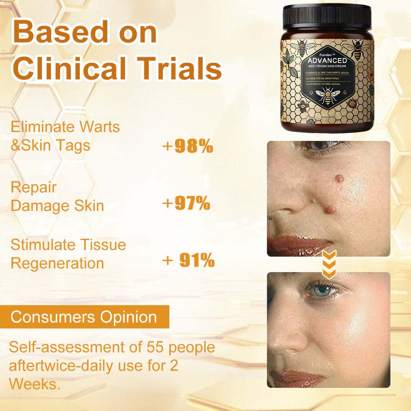 Advanced Bee Venom Skin Cream👨‍⚕️🌿(🔥𝑳𝒂𝒔𝒕 𝒅𝒂𝒚 𝒑𝒓𝒐𝒎𝒐𝒕𝒊𝒐𝒏 8𝟎% 𝒐𝒇𝒇)