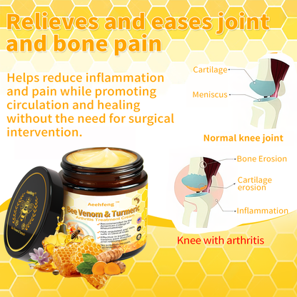 Bee Venom & Turmeric Arthritis Therapy Cream 👩‍🔬Specializing in orthopedic conditions and joint pain