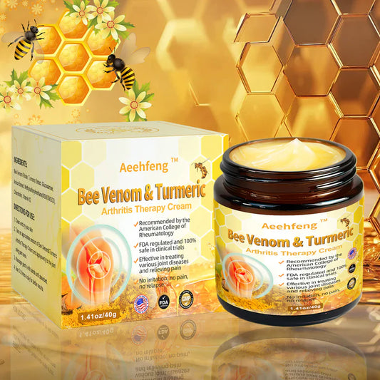 Bee Venom & Turmeric Arthritis Therapy Cream 👩‍🔬Specializing in orthopedic conditions and joint pain