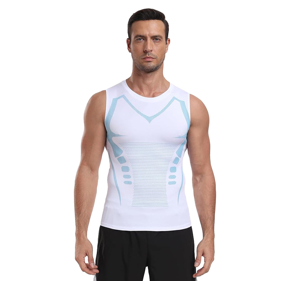 [2025 New Upgrade🔝]👑 PAIDUIS® Men's Ion Compression Shape Vest 4.0 (Limited Lime Offer 🔥 Last Day)
