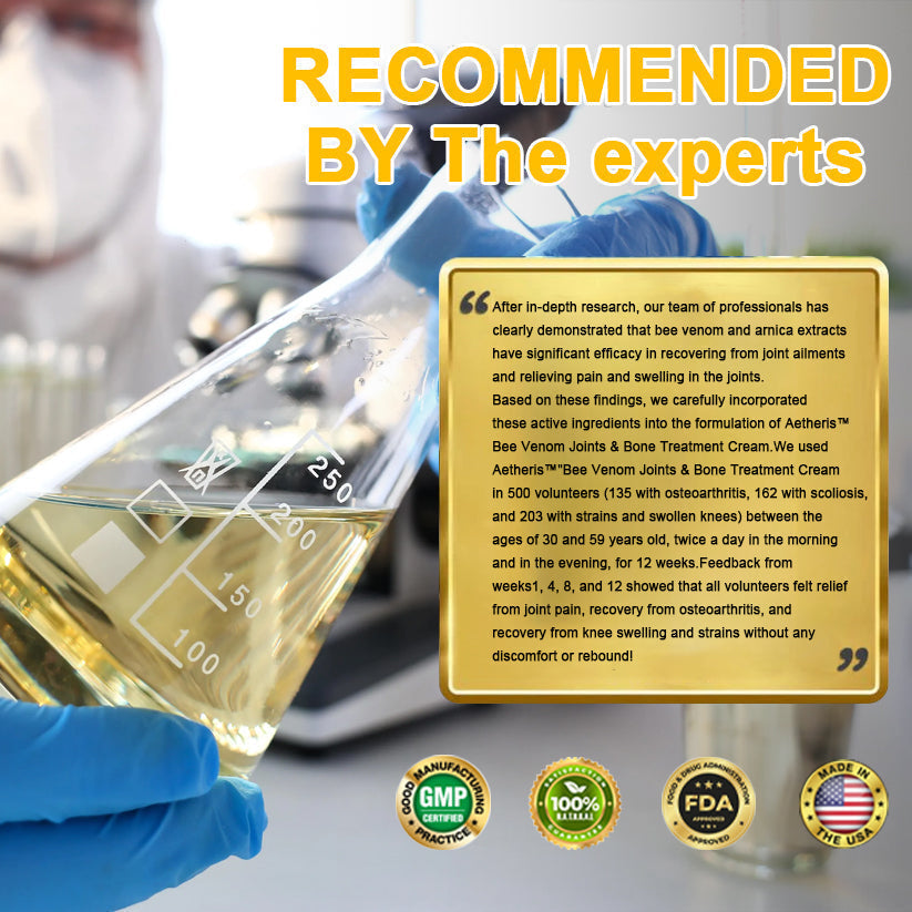 Bee Venom Arthritis Therapy Cream(Specially for older adults & AAOS recommends)🔥𝑳𝒂𝒔𝒕 𝒅𝒂𝒚 𝒑𝒓𝒐𝒎𝒐𝒕𝒊𝒐𝒏 7𝟎% 𝒐𝒇𝒇