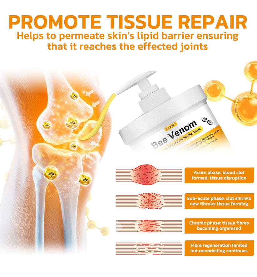 Bee Venom Pain Suppression Joint Healing Cream (👩🏼‍⚕️AOA Recommended)