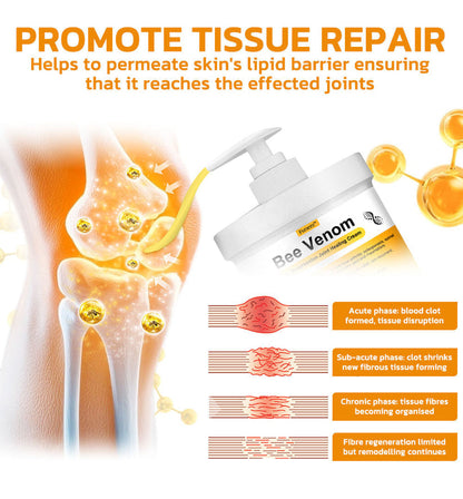 Bee Venom Pain Suppression Joint Healing Cream (👩🏼‍⚕️AOA Recommended)