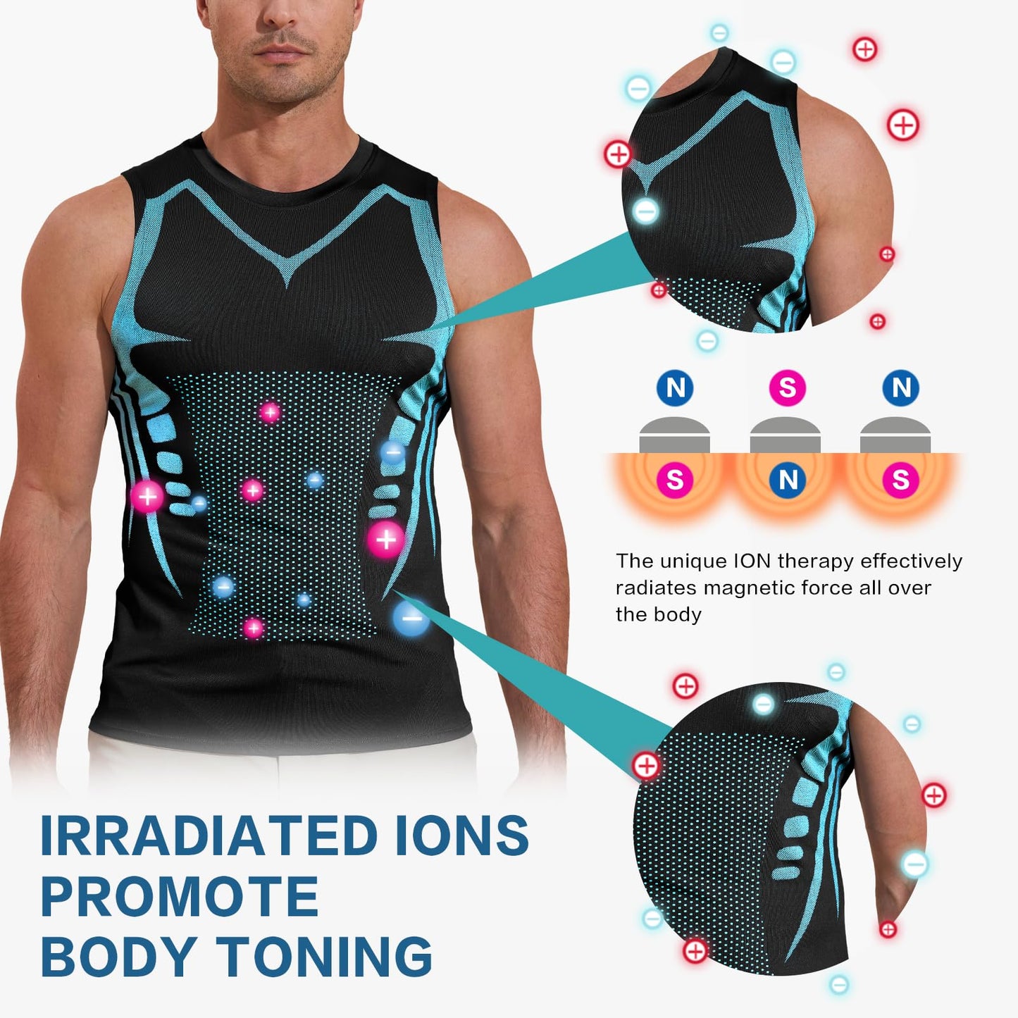 [2025 New Upgrade🔝]👑 PAIDUIS® Men's Ion Compression Shape Vest 4.0 (Limited Lime Offer 🔥 Last Day)