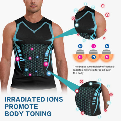 [2025 New Upgrade🔝]👑 PAIDUIS® Men's Ion Compression Shape Vest 4.0 (Limited Lime Offer 🔥 Last Day)