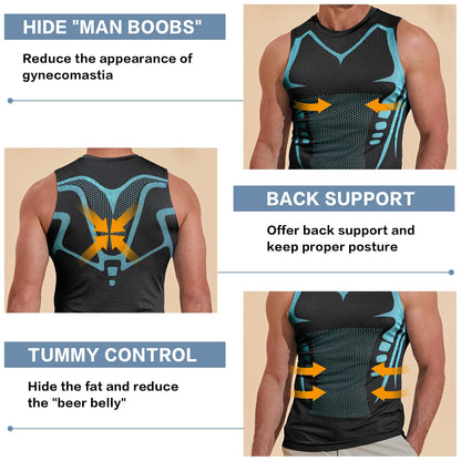 Men's Ion Compression Shape Vest 4.0 (Limited Lime Offer 🔥 Last Day)