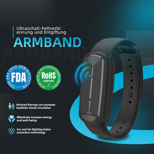 Ultrasonic Fat-Liquefying and Metabolism-Boosting Device