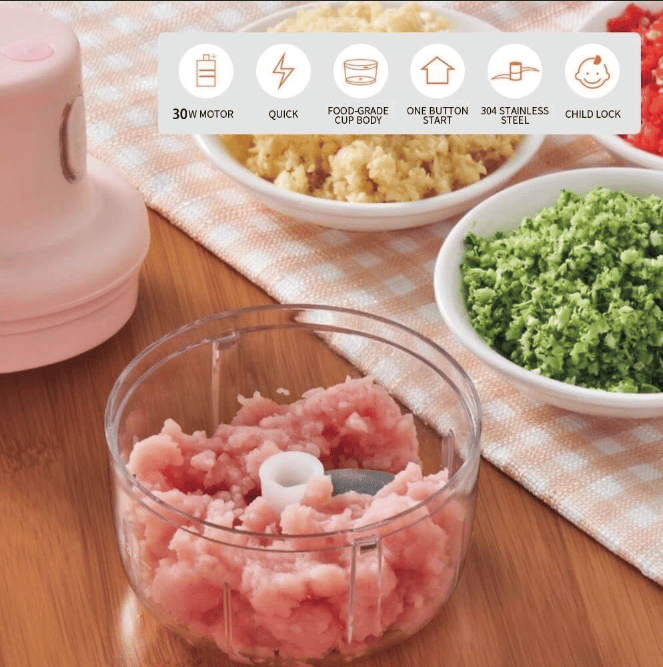 (🎁2024 New Year Hot Sale🎁 49% Off🎁)Wireless Food Chopper🔥