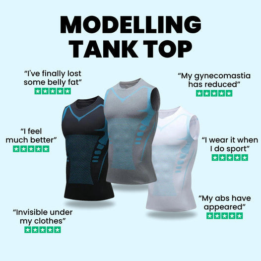[2025 New Upgrade🔝]👑 PAIDUIS® Men's Ion Compression Shape Vest 4.0 (Limited Lime Offer 🔥 Last Day)