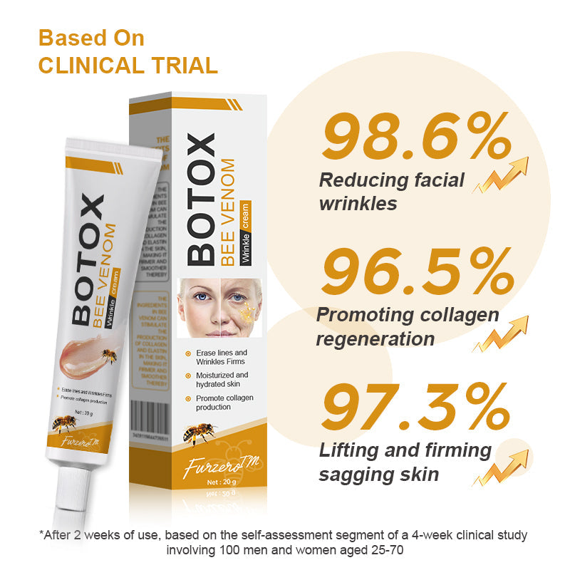 Last Day Promotion 80% OFF - ✨Furzero™ Botox Bee Venom Wrinkle Removal Cream